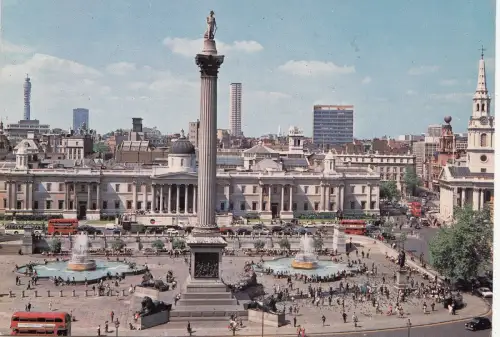 BF24976 trafalgar square london united kingdom front/back image