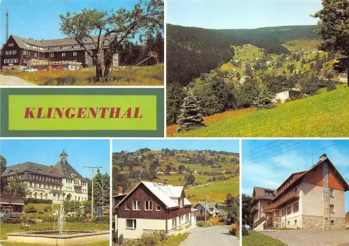 BG13038 Rathaus Klingenthal Multi Views Germany