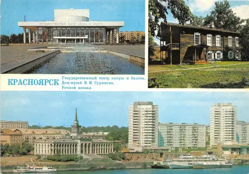 B46928 Kracnoyarsk Schiffsbateaux Russland