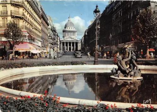 B53731 Paris Pantheon et la rue Soufflot france