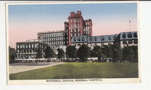 B77399 general hospital montreal canada scan front/back image