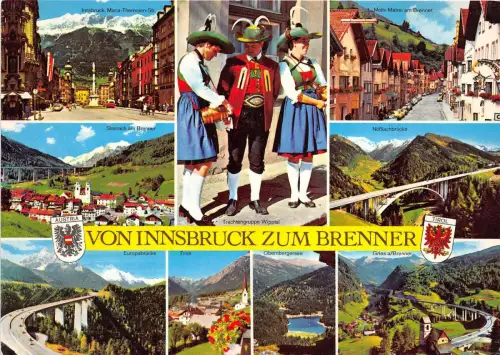 BG11662 von innsbruck bis zum brenner tirol typen folklore österreich