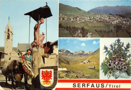 BG26989 serfaus tirol sommerfrische typen folklore österreich