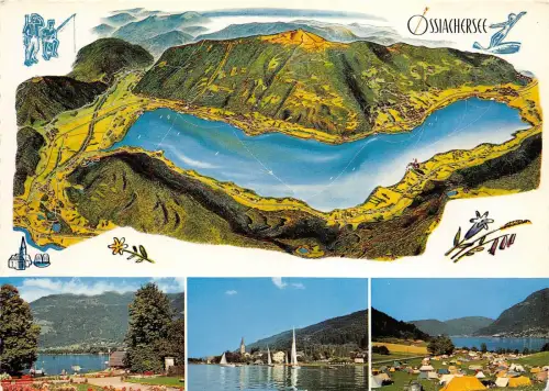 B67828 Österreich Ossiachersee Multiviews