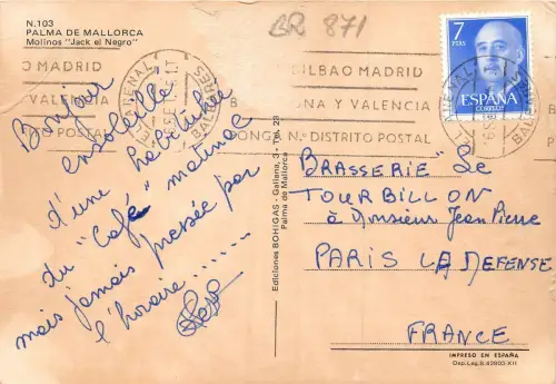 BR871 Spanien Palma de Mallorca Molinos Jack el Negro
