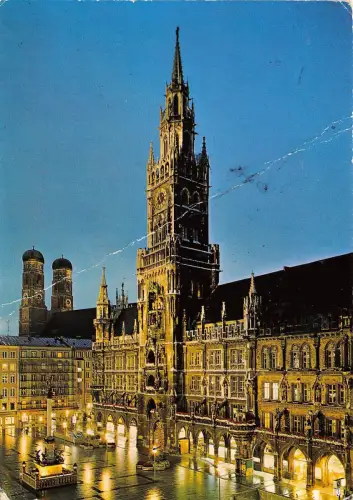 B73462 weltstdat mit herz Muchen Germany