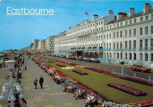 BT18336 Eastbourne Grand Parade and Carpet Gardens UK