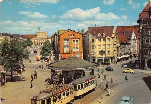 B44041 Straßenbahn Augsburg Deutschland