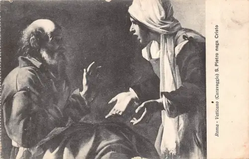 B43491 Roma Vaticano S Pietro nega Cristo italy