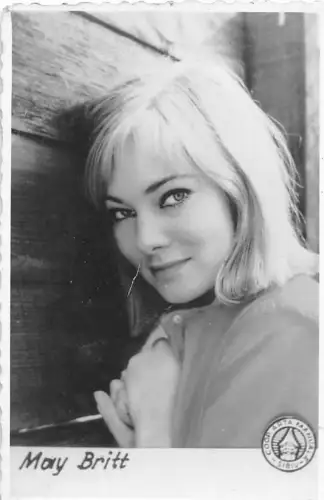 B55621 May Britt Schauspieler Schauspieler 9x7cm