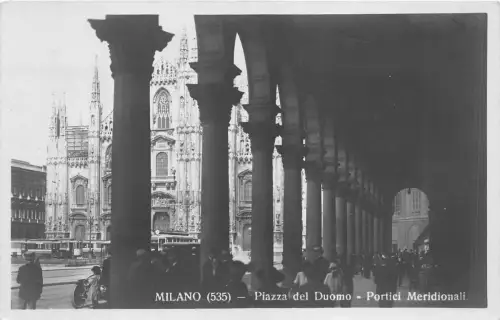 B6164 Italien Milano Piazza del Duomo Portici Meridionali RRR