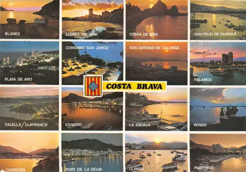 B73084 Costa Brava contraluces Spanien