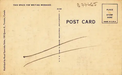 B77465 toronto art gallery canada scan front/back image