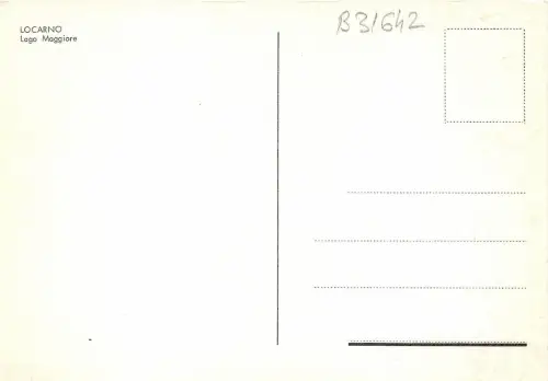 B31642 Locarno Lago Maggiore Schweiz