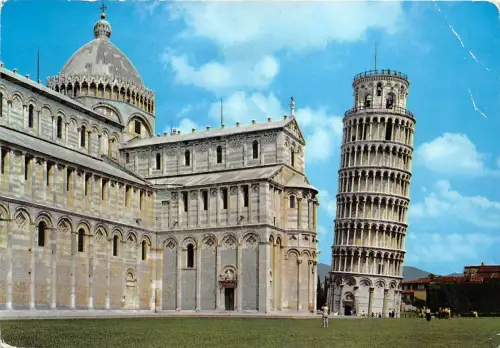 B73345 Pisa catedrale e torre pendente Italien