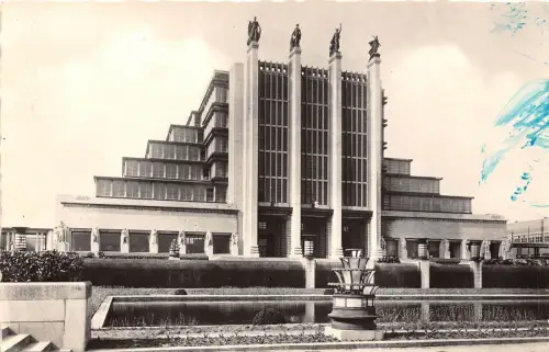 B4271 Belgien Bruxelles Jahrhundert Halle Front/Back Scan