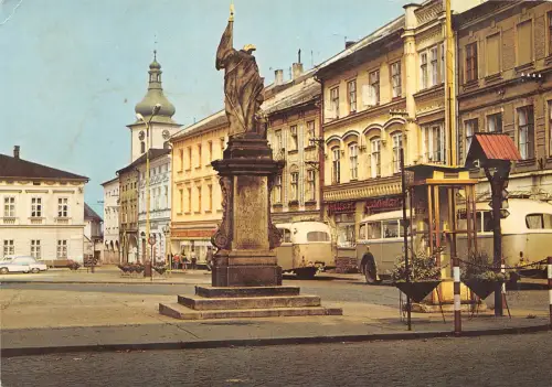 B70256 Autobus in Radhostem Tschechien