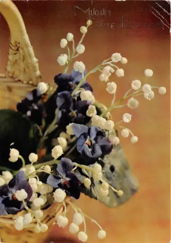 B52139 Blumen Fleurs Bonheur