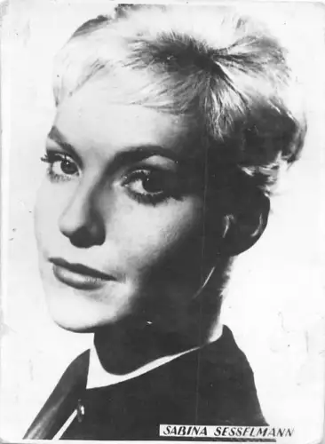 B70849 Sabina Sessflmann Schauspieler Schauspieler 5x3cm