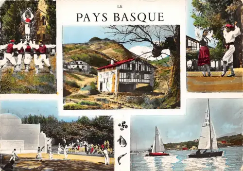 BR8678 Le pays basque son folklore ses jeux france