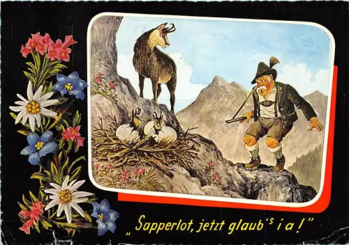 B43845 Verfolgungsjagd Sapperlot jetzt glaub's ia