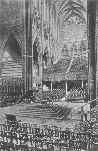 uk26682 coronation theatre westminster abbey london echtfoto uk