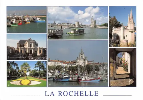B49888 La Rochelle Boote Bateaux Multiviews Frankreich