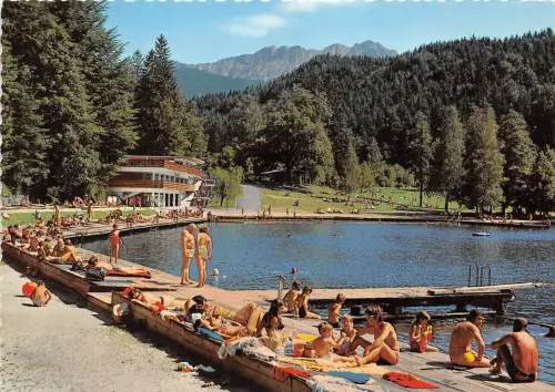 BG11623 alpenstadt kufstein strandbad hechtsee wilden kaiser tirol österreich