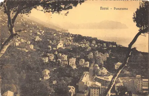 B39563 Nervi Panorama Italien