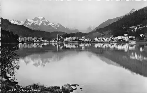 B5737 St Moritz Bad und Piz la Margna