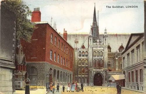 BR61162 the guildhall london uk