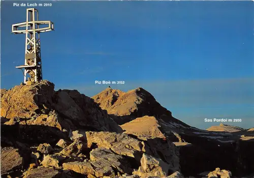 B33838 Croce di Vetta sul Piz da lech italy