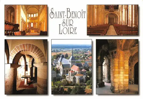 B53439 Saint Benoit sur Loire multi vues france
