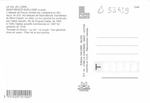 B53439 Saint Benoit sur Loire multi vues france