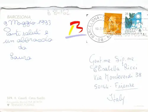 B84163 barcelona spanien