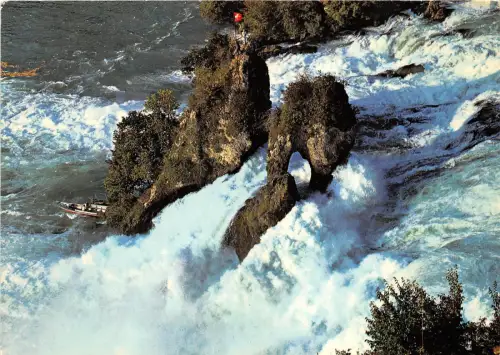 B31733 Rheinfall Orientierung über den Rheinfall Totale Breite Schweiz
