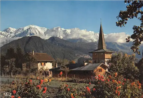 BR1802 Frankreich Plateau d ́Assy la Chaine du Mont Blanc