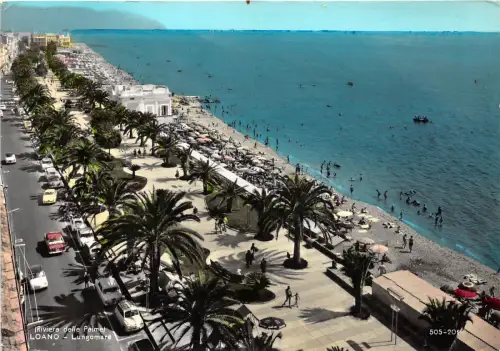 B33955 Loano Promenade a la mer italy