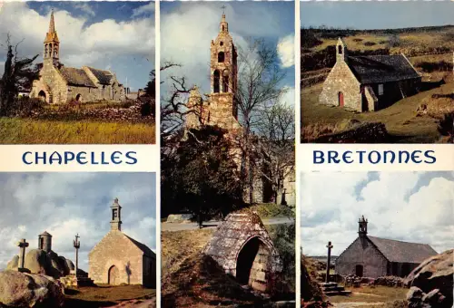 BR1721 France Chapelles Bretonnes multi vues