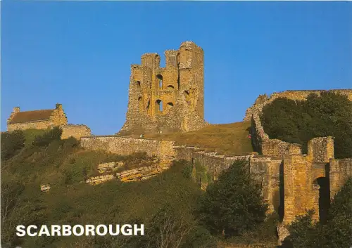 B87373 scarborough castle uk