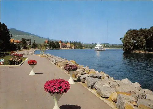 BR1342 Helvetia Rolle Quai Chateau Ile de la Harpe Schweiz