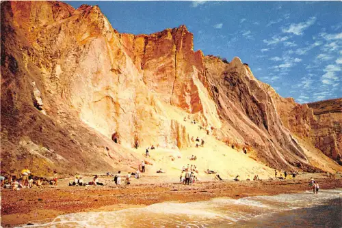 B86816 the cliffs at alum bay isle of wight uk