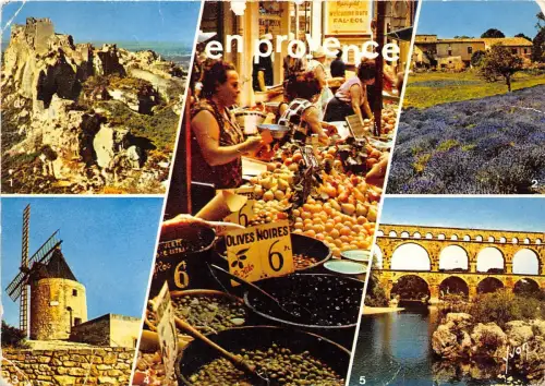 B50899 Provence Moulin A Vent Windmühle Frankreich