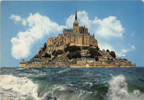 BR13376 Mont Saint Michel L Imprtance des marees france