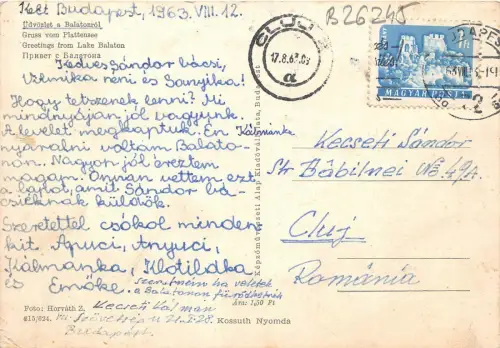 B26245 Schiffsbateaux Balaton