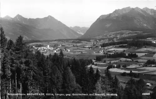 B48060 Mariapfarr Lungau Gurpitscheck und Granitzl Panorama Österreich