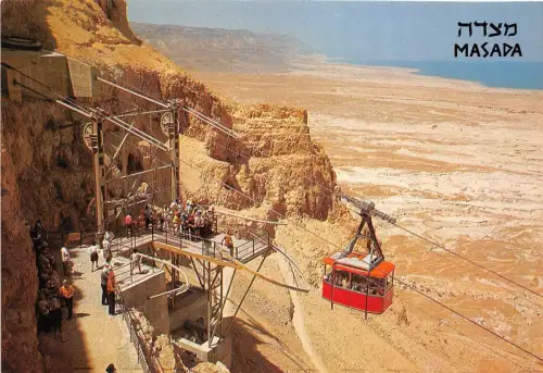 B26030 Alte Straßenbahn Tramway Chemin de fer Seilbahn Masada