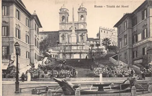BR32769 Roma Trinita del Monti italy