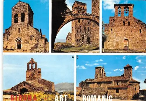 B50337 Girona Kunst Romanik Italien