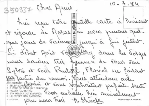 B50337 Girona Kunst Romanik Italien